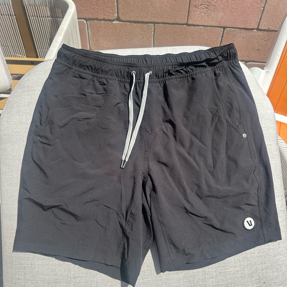 Vuori Men's Charcoal Shorts